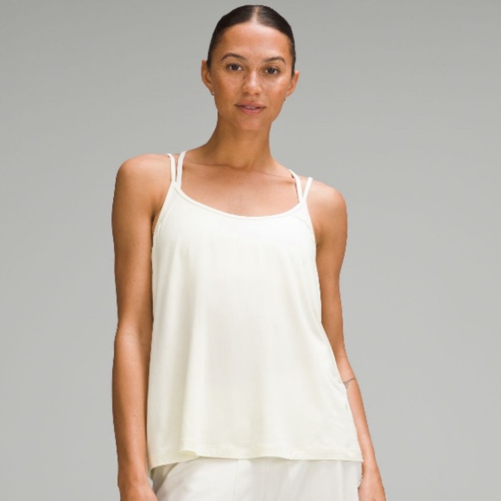 Lululemon Modal Silk-Blend Spaghetti Strap Tank Top